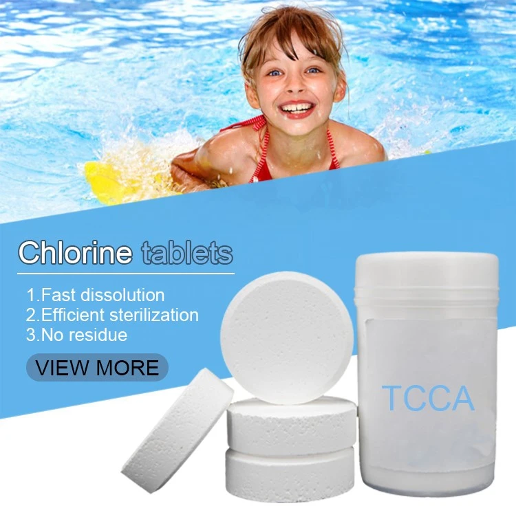 product-750-755 87-90-1 Trichloroisocyanuric Acid TCCA 90 Powder Chlorine Tablets