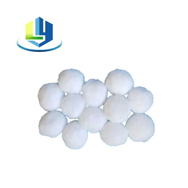 Why can fiber balls filter oil from water?
