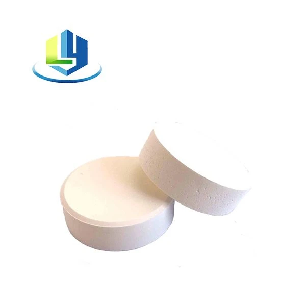 What are the uses of chlorine tablets as a disinfectant?