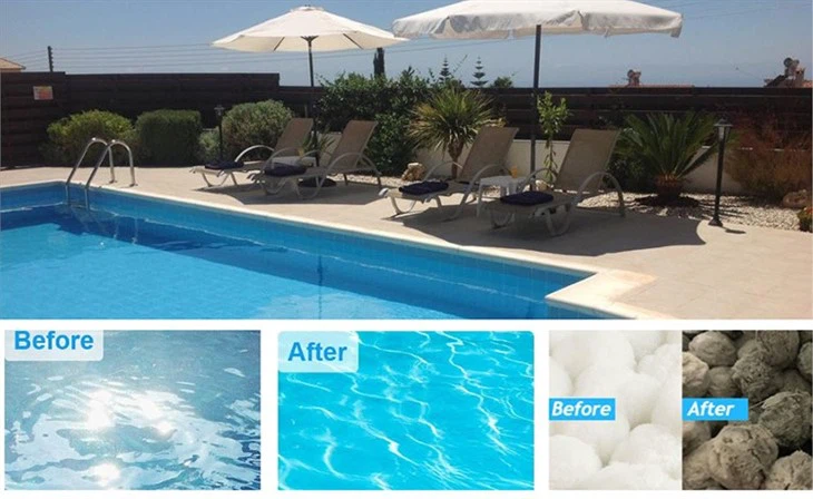 Fiber Filter Media Pool Filter Ball