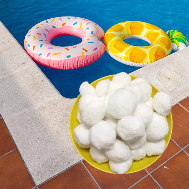 How do pool filter balls enhance water filtration compared to traditional fil...