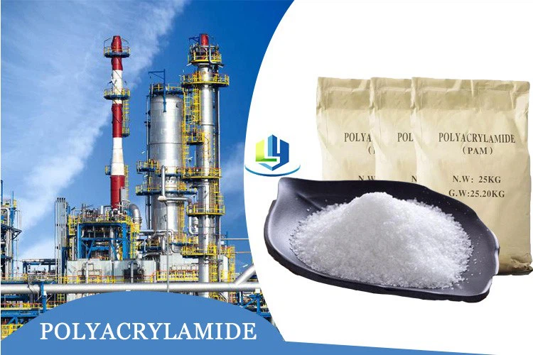 What is the role of polyacrylamide in wastewater treatment?