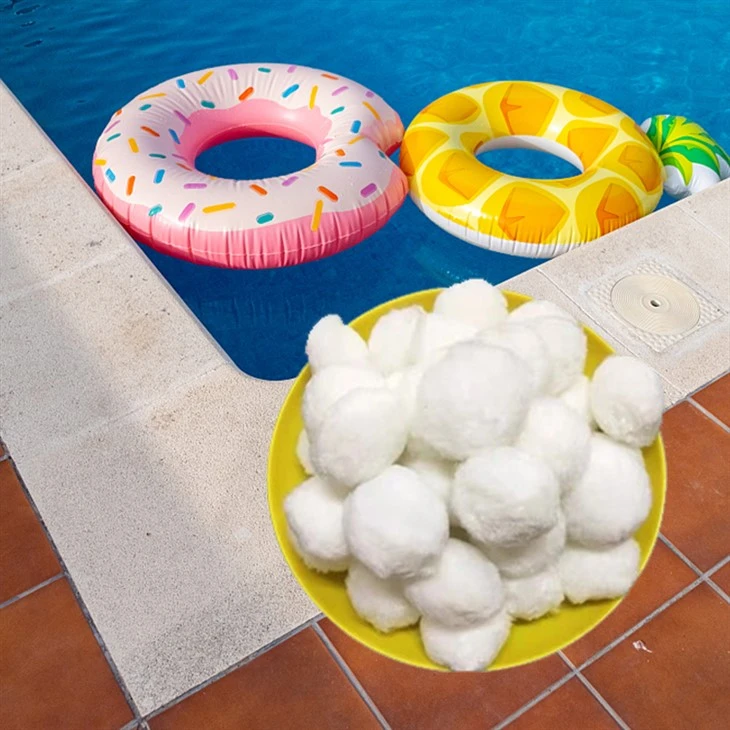 Pool Water treatment 100% Polyester Fiber Filter Ball for Swimming Pool