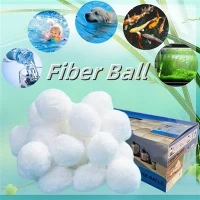 3 Micron Energy Saving Pumps Filter Polyester Fiber Ball For Aquarium Tank Swimming Pool Sewage Treatment