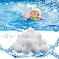 50mm 4.5g High-quality Fiber Ball For Oilfield Water Treatment Swimming Pool Water And Industrial Wastewater Purification