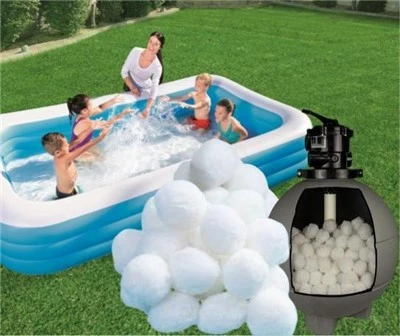 Pool Sand Filter Balls Water Cleaning Filterballs For Swimming Pool Filter Pump