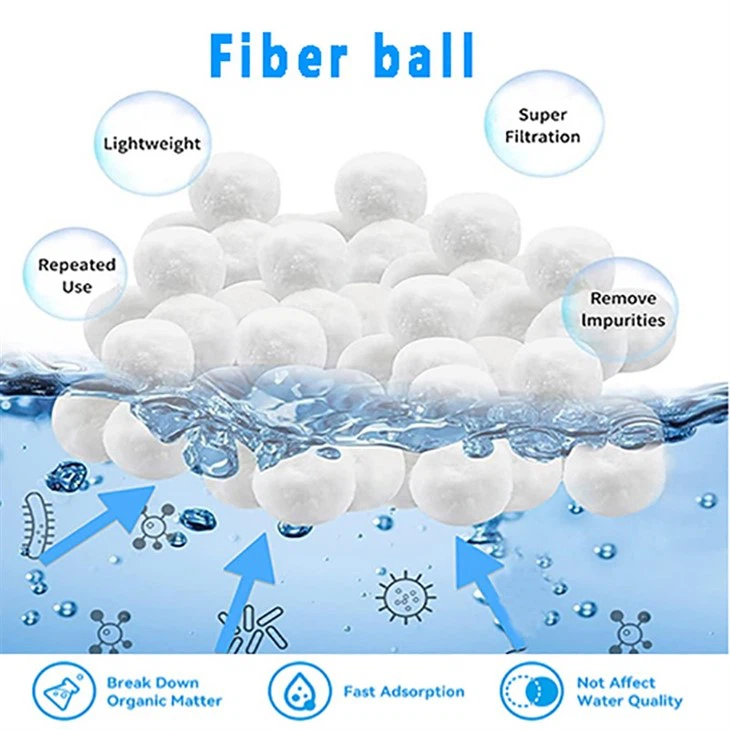 How to clean swimming pool filter balls?