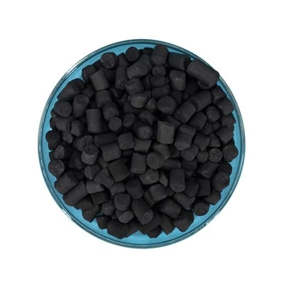 Bulk Chemical Formula Density 4mm 8mm Columnar Activated Carbon For Water Purification