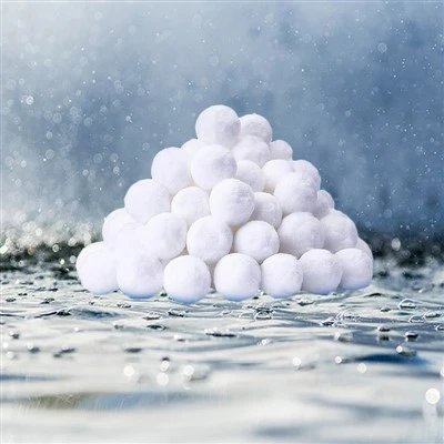 Filter Balls Industry Rain Wastewater Treatment Machine Making Filter Media Polyester Fiber Ball