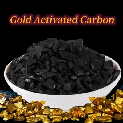 Low Ash Content High Iodine Coconut Shell Granular Activated Carbon Gold Recycling